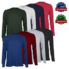 Mens Long Sleeve Premium T Shirt Size S to 6XL By MIG - WORK SPORTS  LEISURE