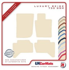 Fits Mitsubishi L200 4Life 4Work 2006-2015 Hitech Beige Luxury Tailored Car Mats