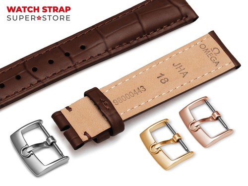 18mm omega watch - 18mm, brown
