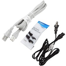 HQRP 10' AC Power Cord for