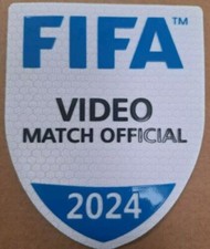 Authentic FIFA VAR Football/Soccer Referee Badge Patch for 2024 - NEW
