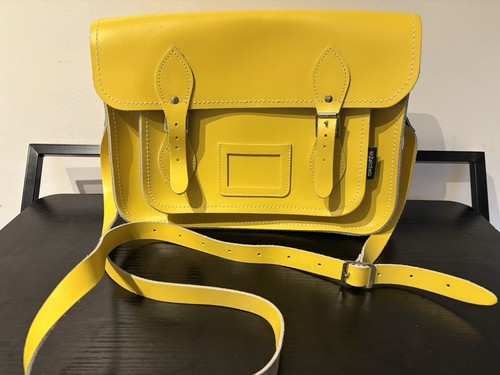 Zatchels large yellow - zatchels, leather