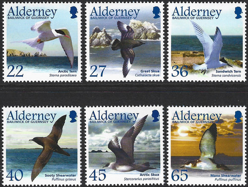 2003 alderney a210 a215 - alderney, sg