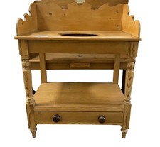 Antique Pine Washstand