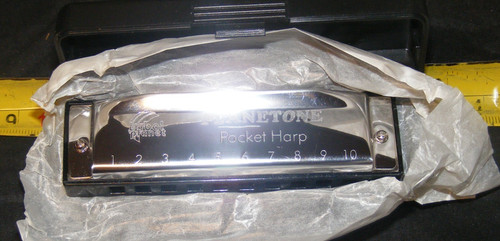Vintage mouth organ planetone - vintage,