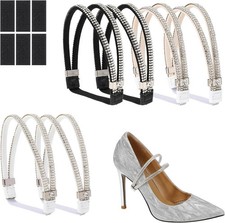 3 Pairs Elastic High Heels