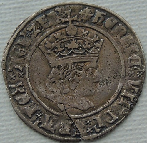 Henry vii hammered silver - henry,
