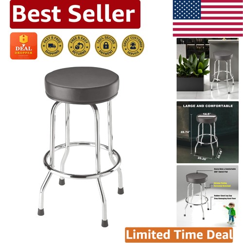 Stylish swivel bar stool with - stylish,