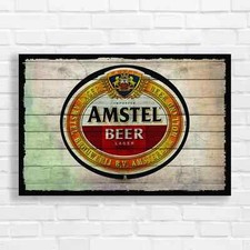 Vintage Amstel Beer Lager