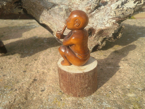 Hand carved wood - hand,