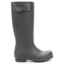 Hunter Mens Boots Original Insulated Tall Pull-On Buckle Wellington Rubber