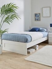 Taryn Kids Single Bed White Stylish and Space-Saving Bedroom Furniture