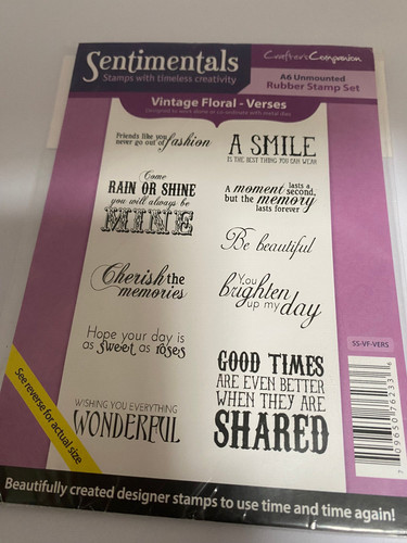 Crafters companion unmounted - companion,