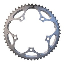 Shimano SG-X 52-D Outer Chainring 52T 130 BCD 5-Arm Road Bike Silver