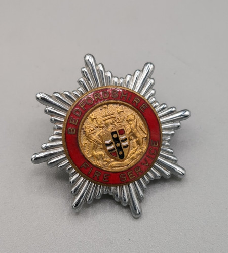 Bedfordshire fire service cap - bedfordshire,