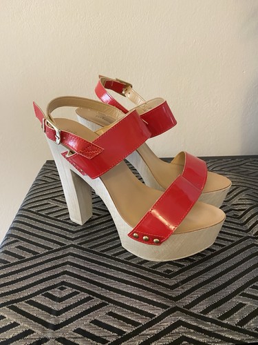 Women red patent - women's, leather