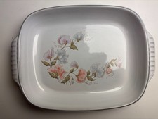 Denby Encore Sweet Pea Oblong Oven Serving Dish 36 cm Long