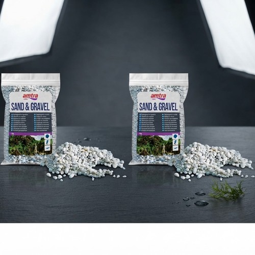 Coarse 8mm natural aquarium - 4-8mm,