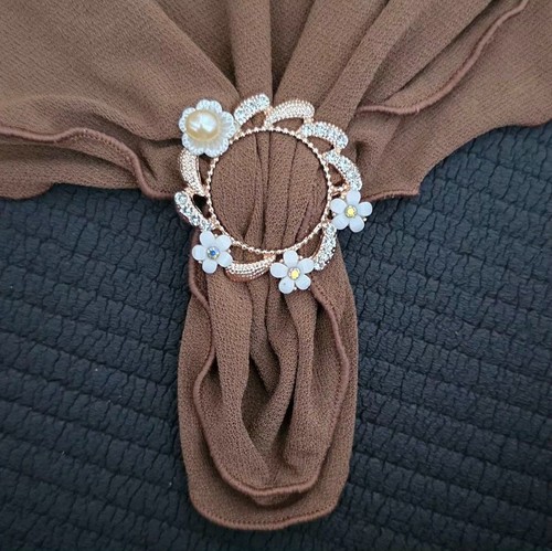 Elegant floral pearl - elegant, crystal