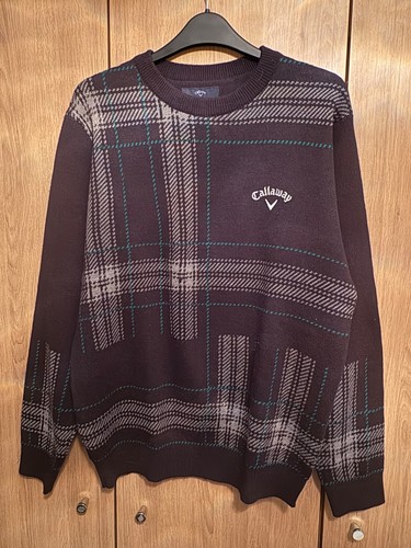 Callaway golf plaid - golf, knit