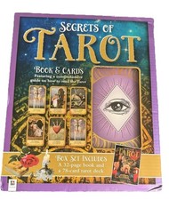 Secrets of the Tarot Cards Full  78 Tarot Cards Deck  & Guide Book How To Read