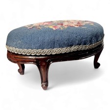 Victorian Oval-Shaped Walnut