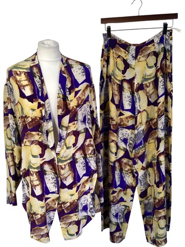 Nicole farhi silk trouser - nicole, suit