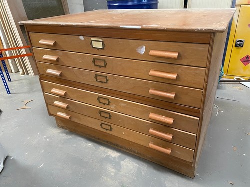 Wood architects plan chest - a0,