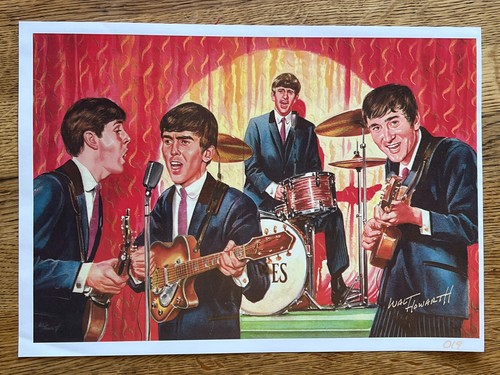 Signed walt howarth print - walt,