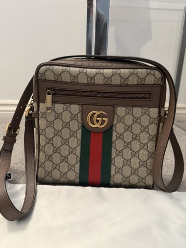 Gucci men leather crossbody - gucci, men's