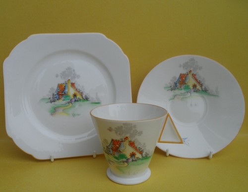 Scarce shelley art deco - shelley,
