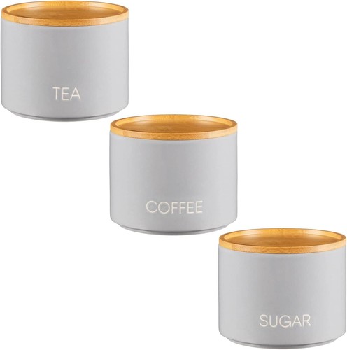 Stackable tea coffee sugar - stackable,