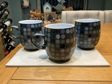 Denby Jet Dots  Large Curve