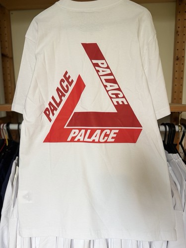 Palace white shirt - palace, t—shirt
