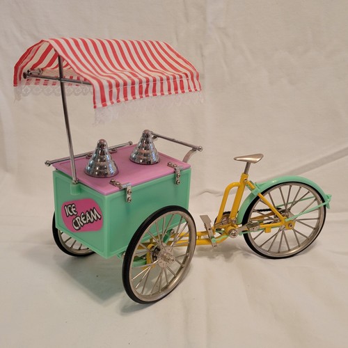 Mini ice cream stall truck - cream,