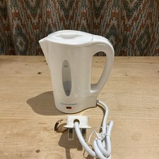 Cookworks white Travel Kettle