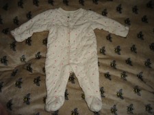 Padded Sleepsuit By TU Age 3-6 mths Baby Autumn / Winter