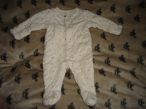 Padded sleepsuit age 3 6 - by,