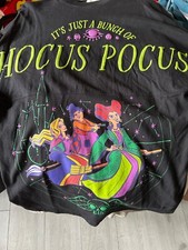 Disney Parks 2021 Halloween Hocus Pocus Spirit Jersey Adult Size Extra Large