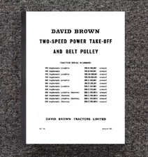 Tractor Manual David Brown