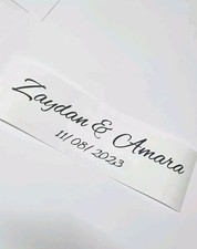 Custom Sign Vinyl Mirror Ring