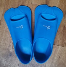 Short blade training swimming fins, size L (EU 43-44, UK 8.5-9.5), Excellent