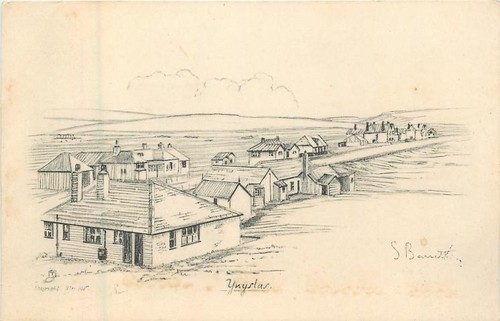 Borth wales ynyslas old photo - borth,