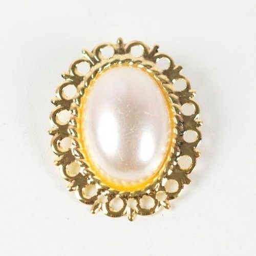 Vintage style pearl gold - pearl, in