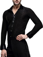 ZYMOZYM MENS LONG SLEEVE LAPEL