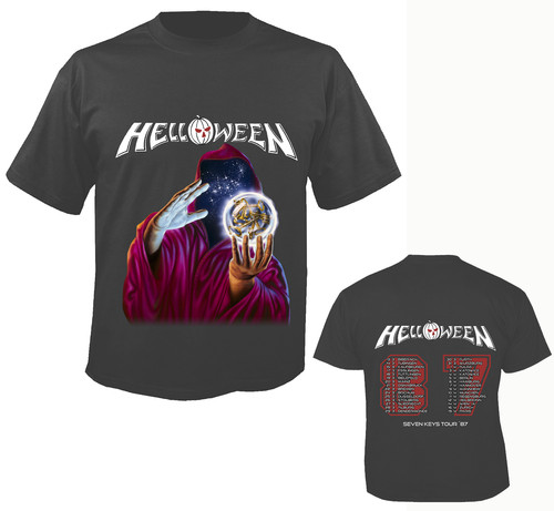 Helloween keepers tour shirt - helloween, t-shirt