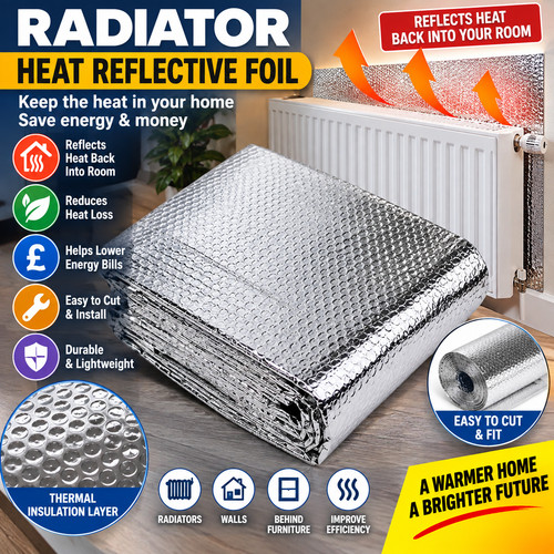 Radiator insulation foil x - foil,