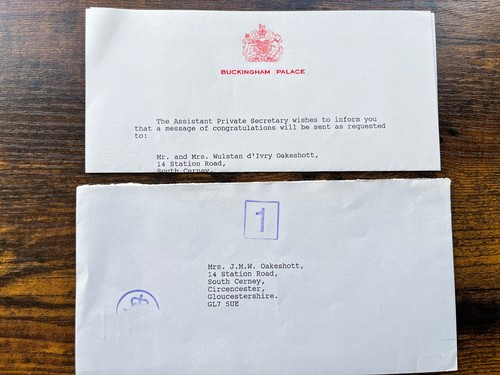 1994 buckingham palace letter - 1994,