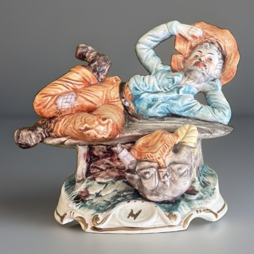 Large capodimonte porcelain - large,