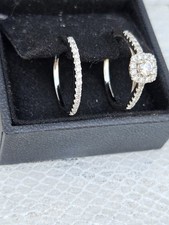 Tolkowsky Wedding & Engagement Set 18ct White Gold